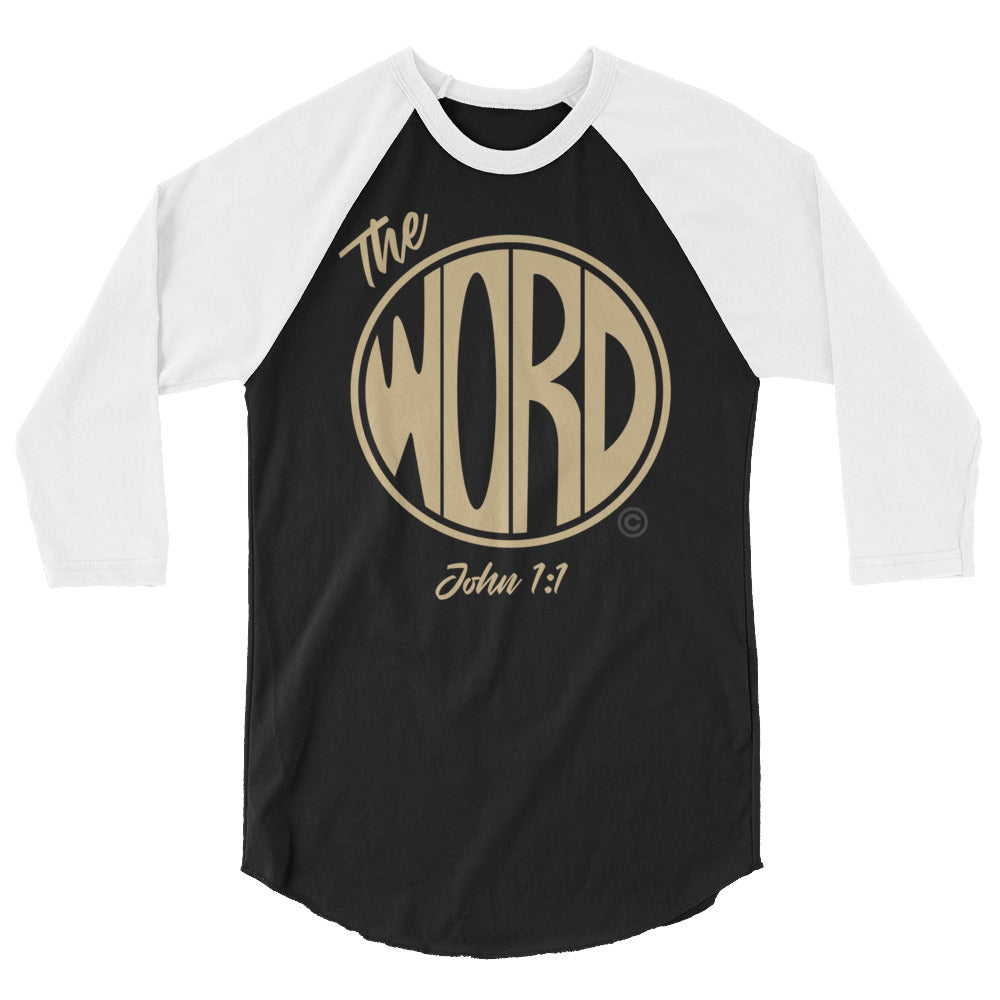The Word Men's 3/4 Sleeve Raglan Shirt