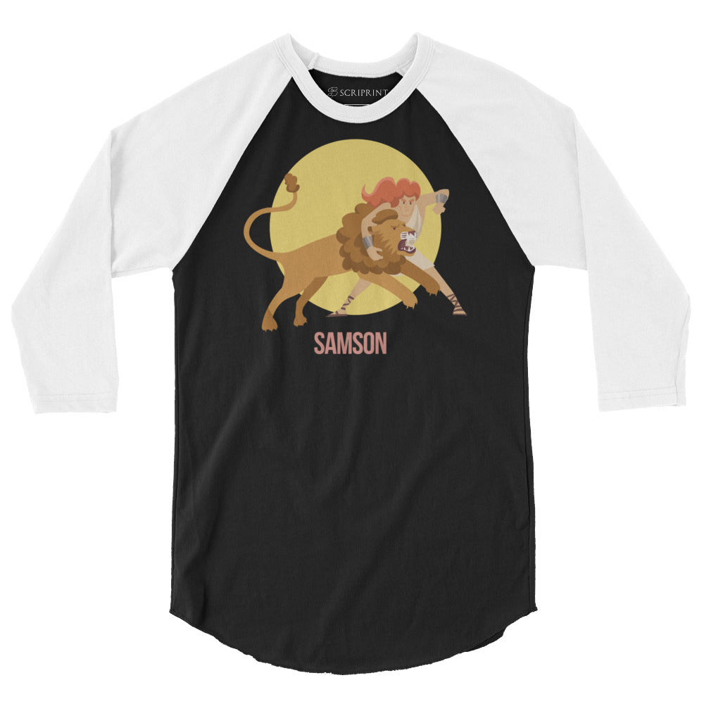 Samson Men's 3/4 Sleeve Raglan Shirt