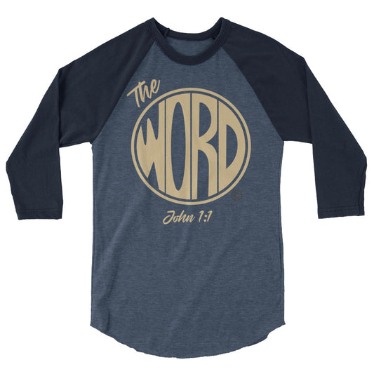 The Word Men's 3/4 Sleeve Raglan Shirt