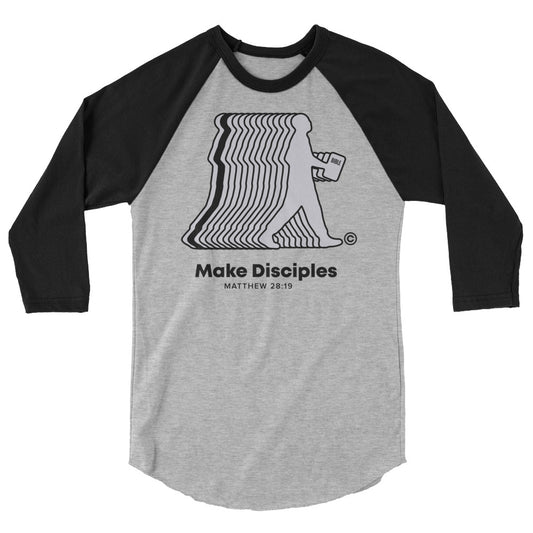 Make Disciples 3/4 Sleeve Raglan Shirt