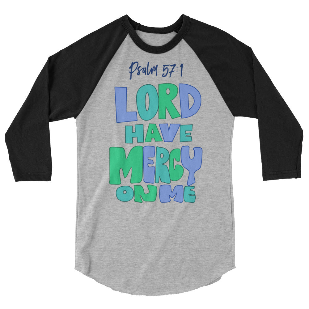 Lord Have Mercy Men's 3/4 Sleeve Raglan Shirt