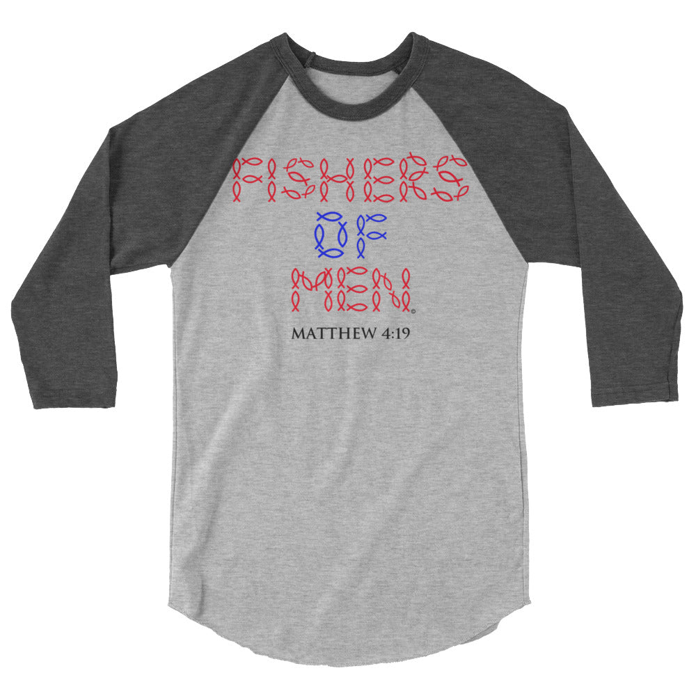 Fishers of Men 3/4 Sleeve Raglan Shirt