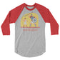 David and Goliath Men's 3/4 Sleeve Raglan Shirt