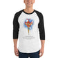 I Am Men's 3/4 Sleeve Raglan Shirt
