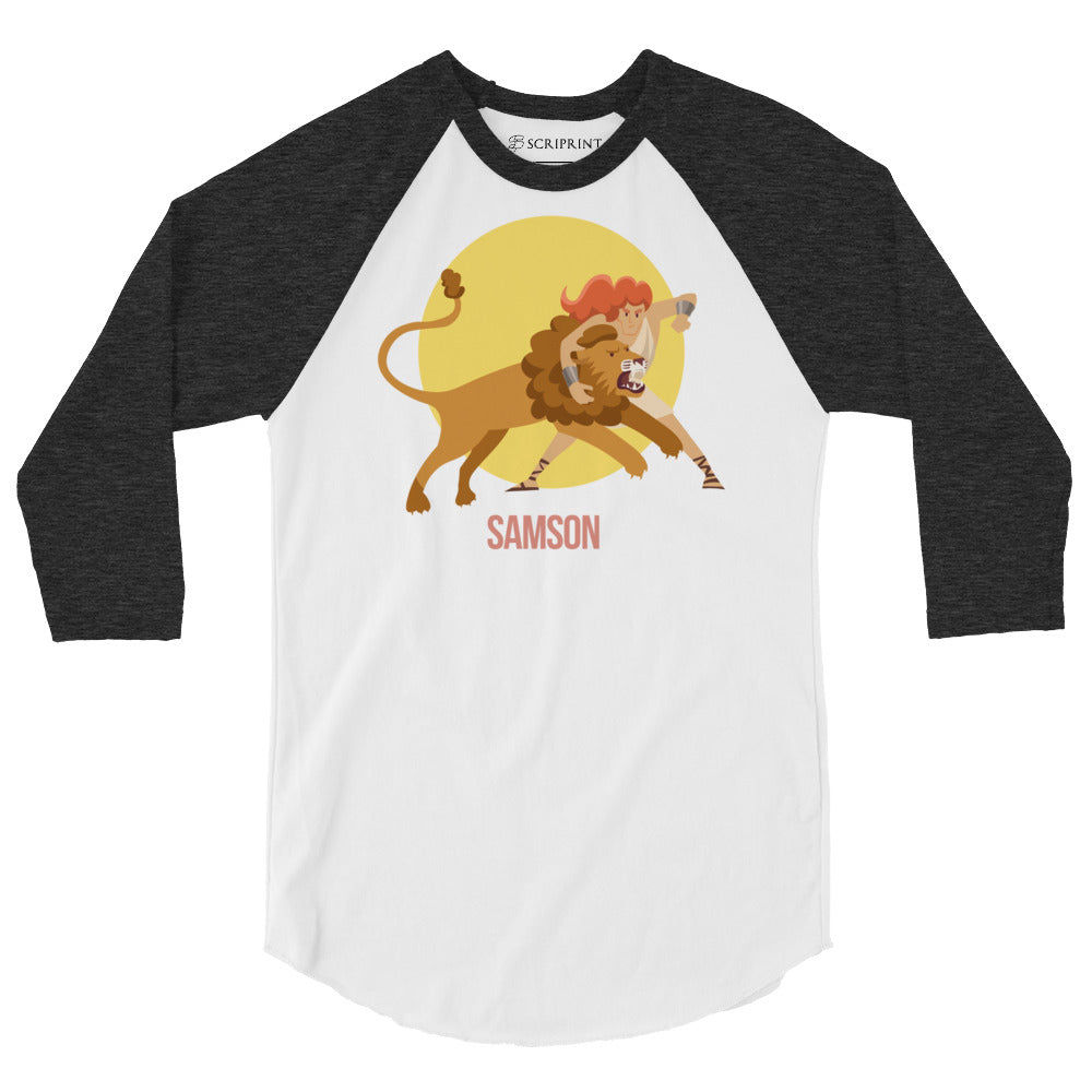 Samson Men's 3/4 Sleeve Raglan Shirt