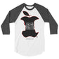 Death Men's 3/4 Sleeve Raglan Shirt