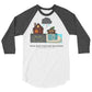 Wise and Foolish Builders Men's 3/4 Sleeve Raglan Shirt