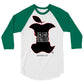 Death Men's 3/4 Sleeve Raglan Shirt