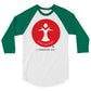 Read the Bible 3/4 Sleeve Raglan Shirt