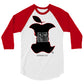 Death Men's 3/4 Sleeve Raglan Shirt