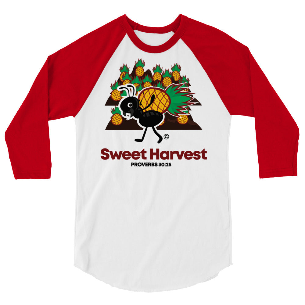 Sweet Harvest Men's 3/4 Sleeve Raglan Shirt