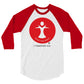 Read the Bible 3/4 Sleeve Raglan Shirt