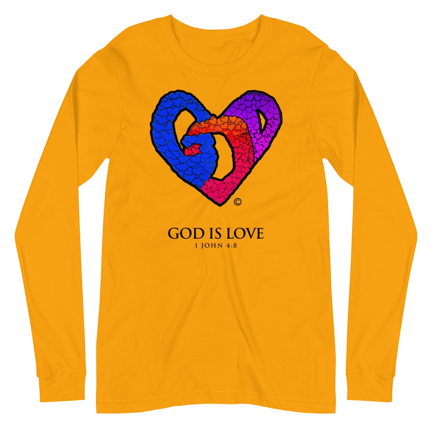 God is Love Women's Long Sleeve Tee