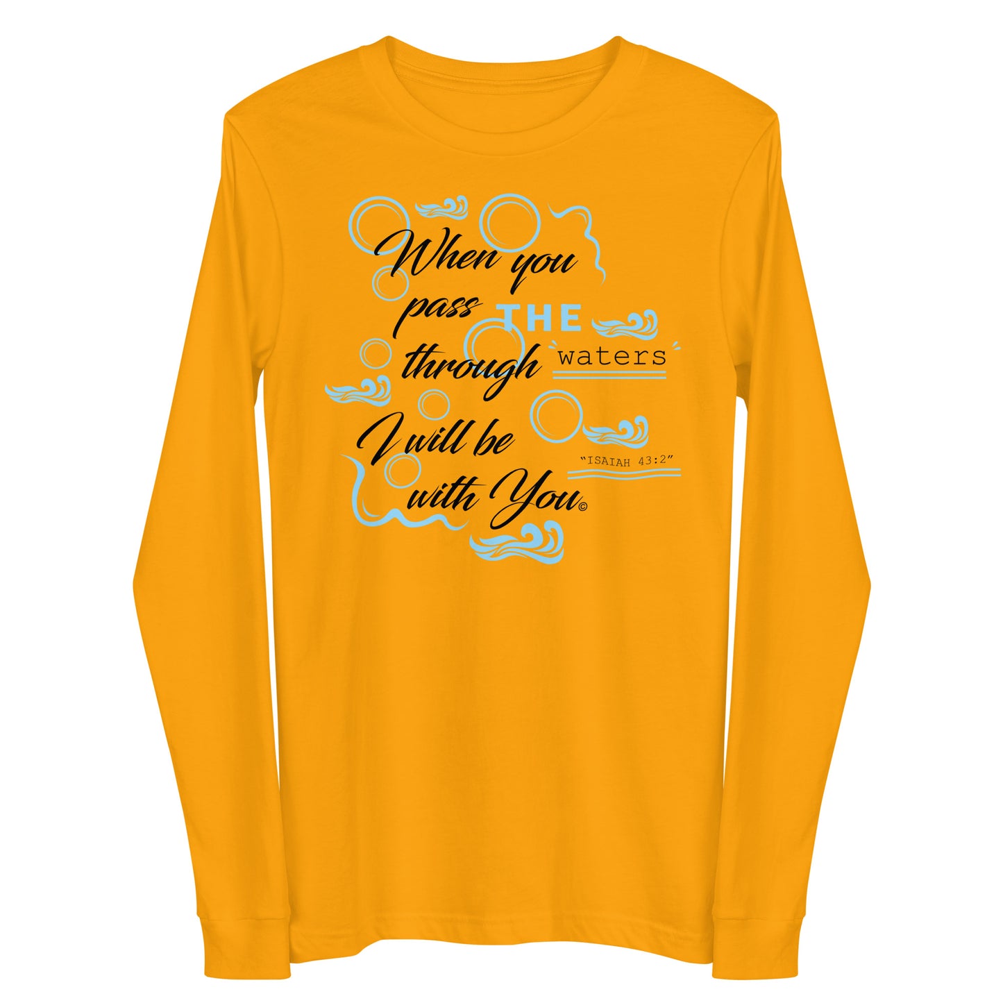 I Will Be With You Women's Long Sleeve Tee