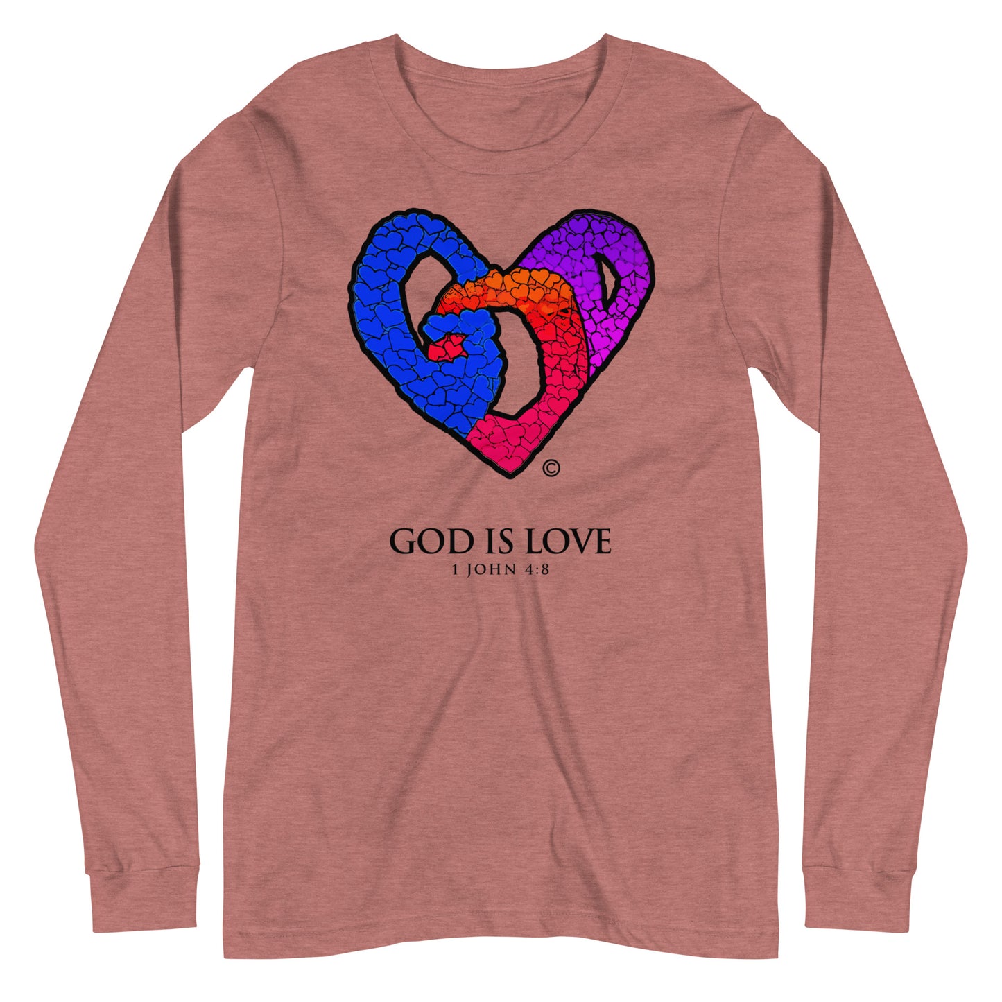 God is Love Women's Long Sleeve Tee