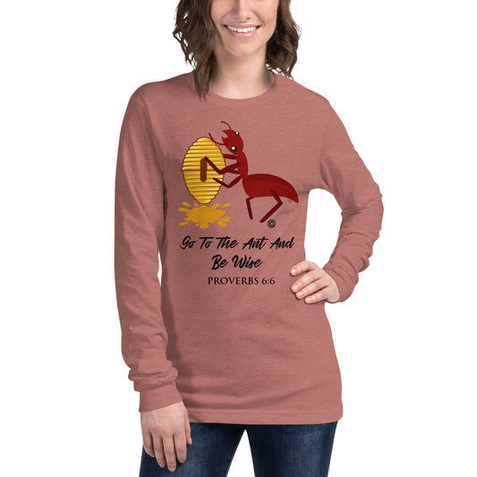 Be Wise Women's Long Sleeve Tee