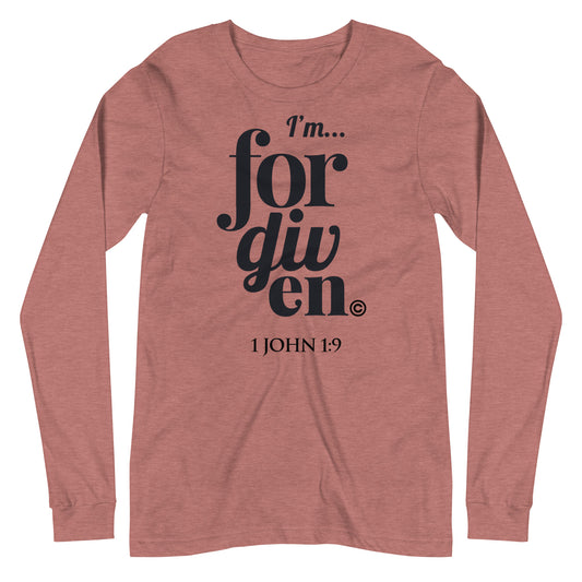 I'm Forgiven Women's Long Sleeve Tee