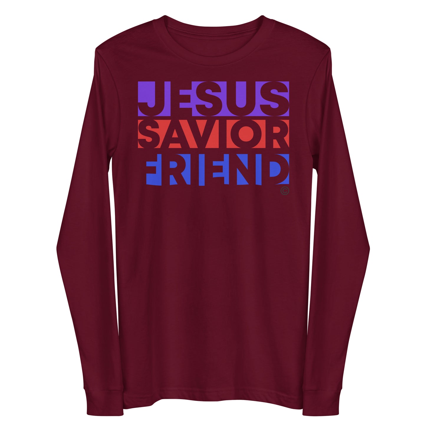 Jesus Savior Friend Women's Long Sleeve Tee