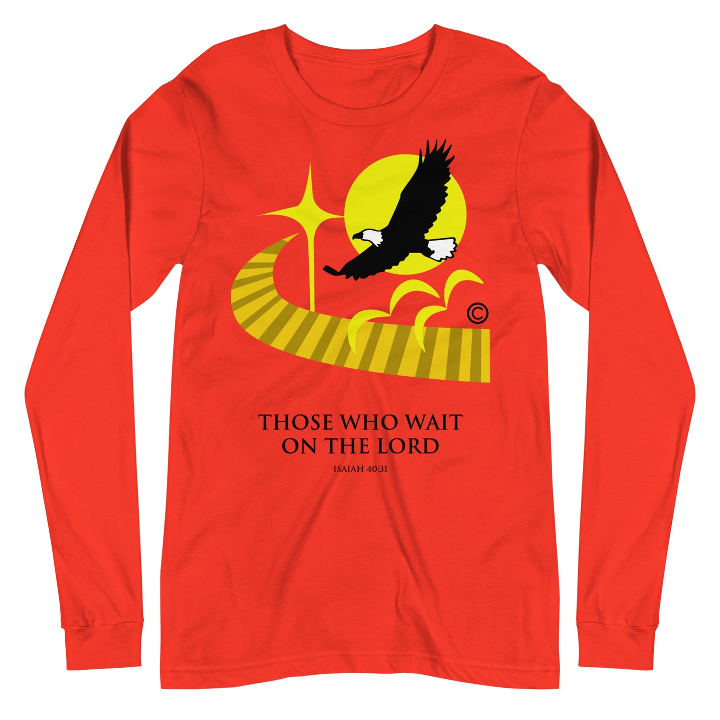 Those Who Wait on the Lord Women's Long Sleeve Tee