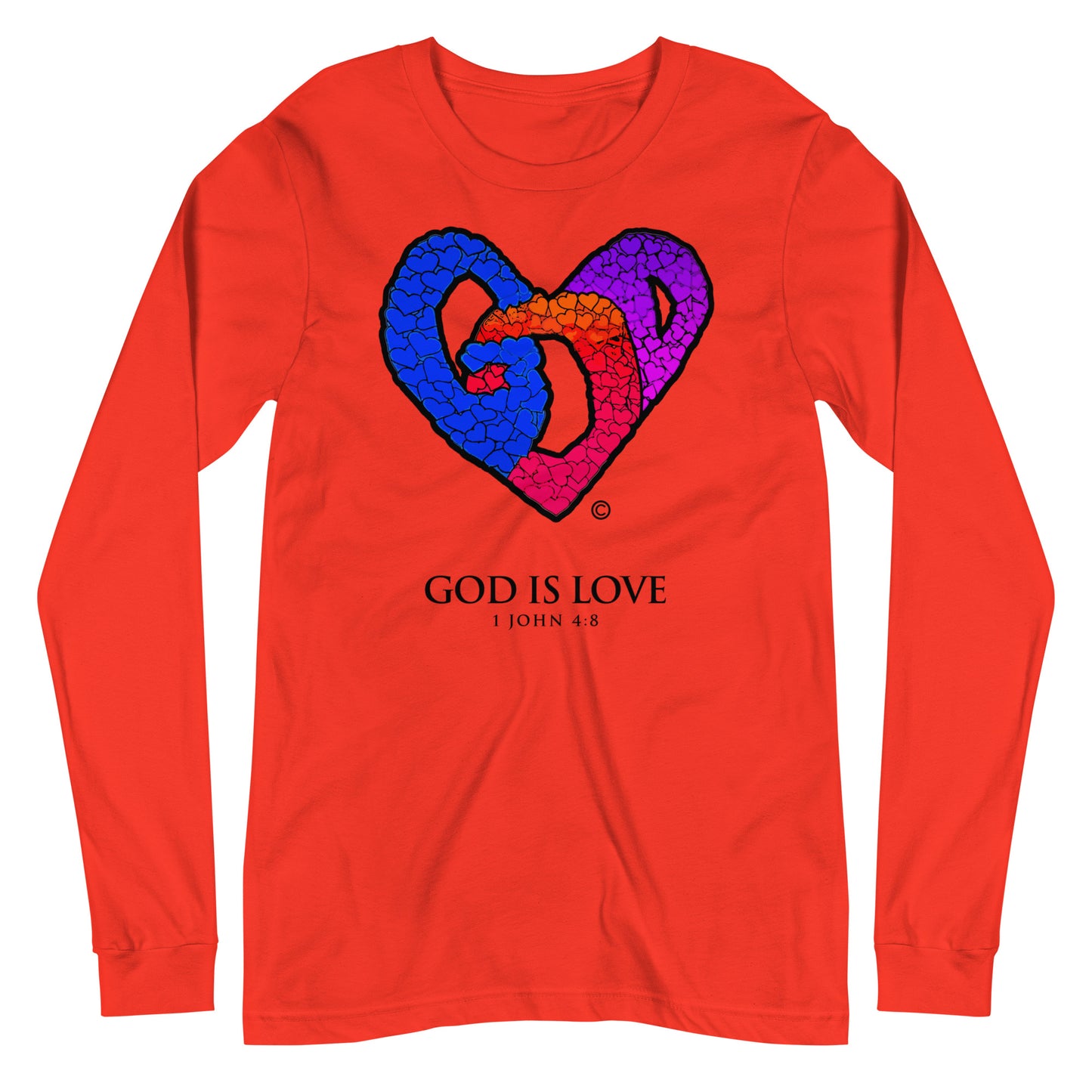 God is Love Women's Long Sleeve Tee