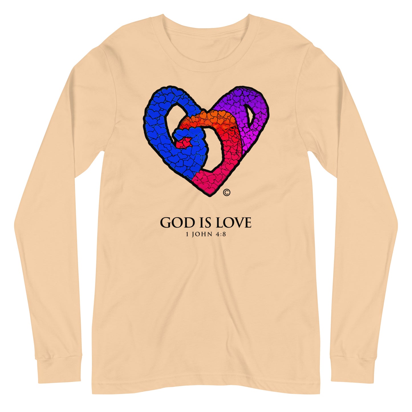 God is Love Women's Long Sleeve Tee