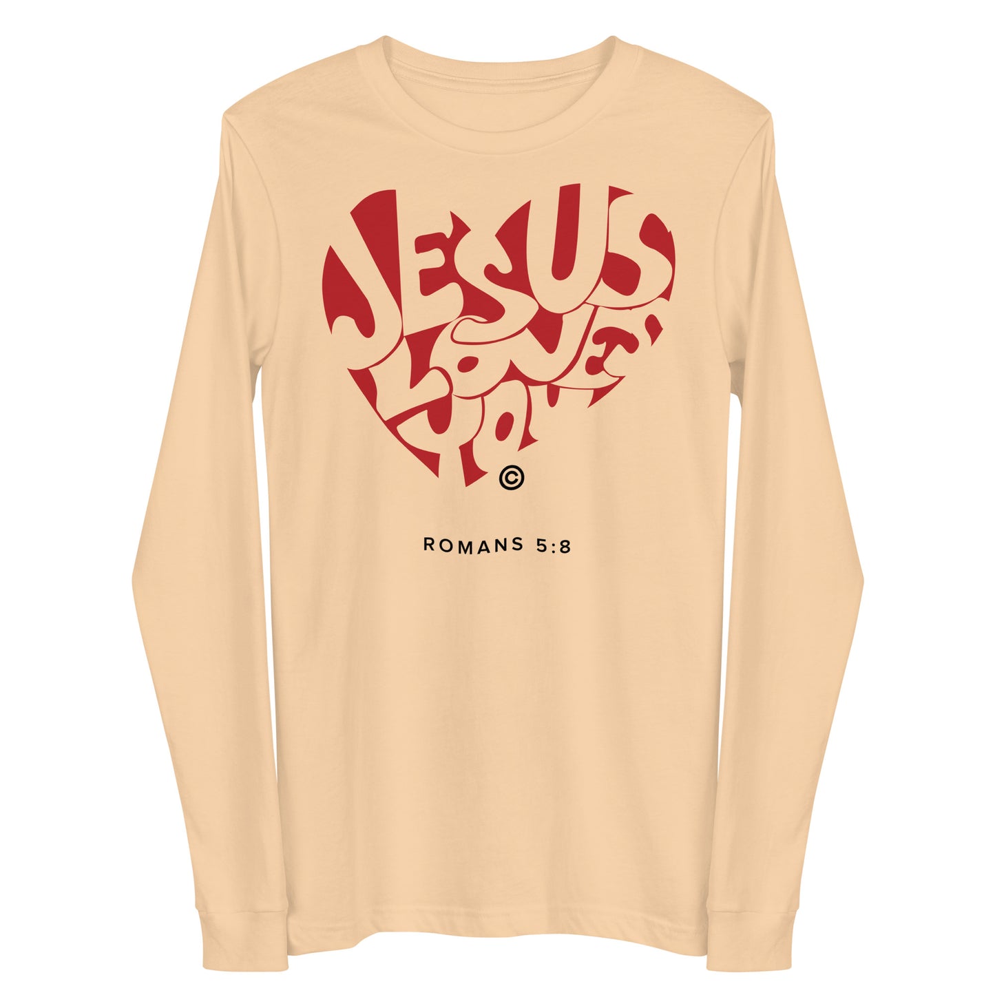 Jesus Loves You Women's Long Sleeve Tee