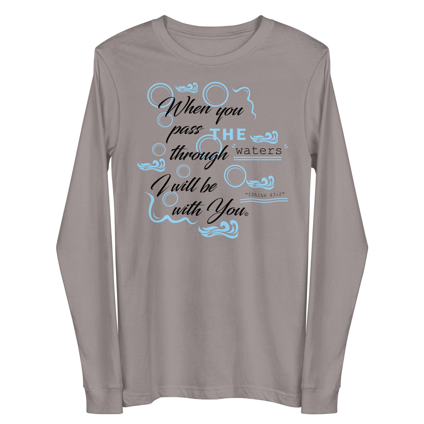I Will Be With You Women's Long Sleeve Tee