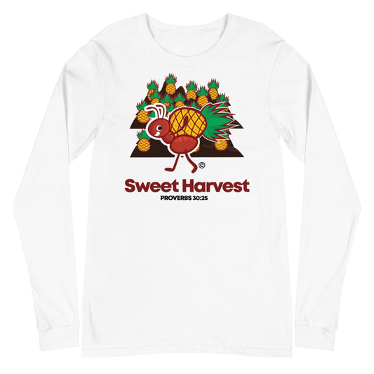 Sweet Harvest Light-Colored Long Sleeve Tee