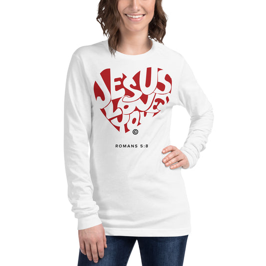 Jesus Loves You Women's Long Sleeve Tee