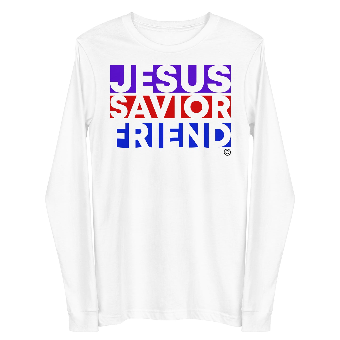 Jesus Savior Friend Women's Long Sleeve Tee