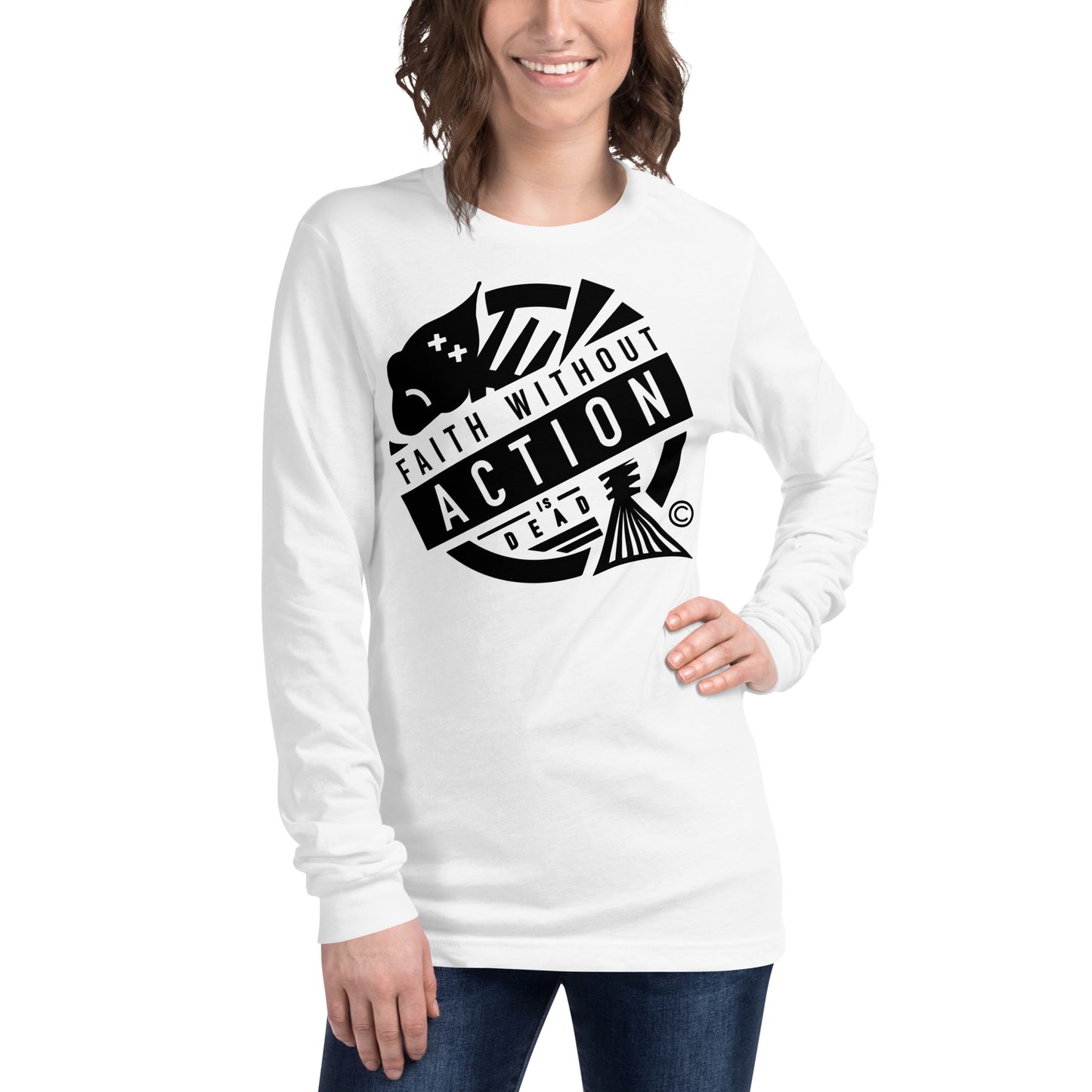 Faith Without Action Women's Long Sleeve Tee