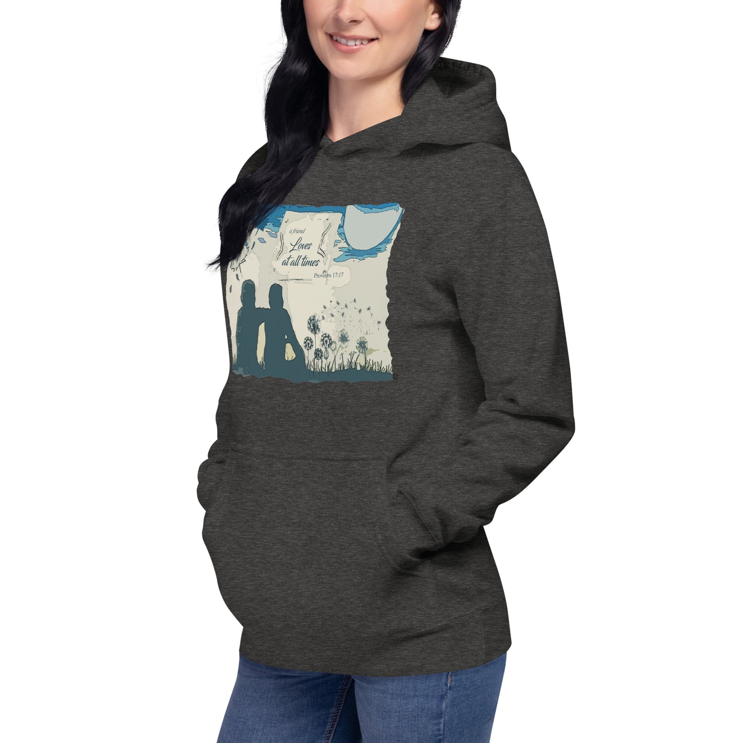 A Friend Loves At All Times Women's Hoodie