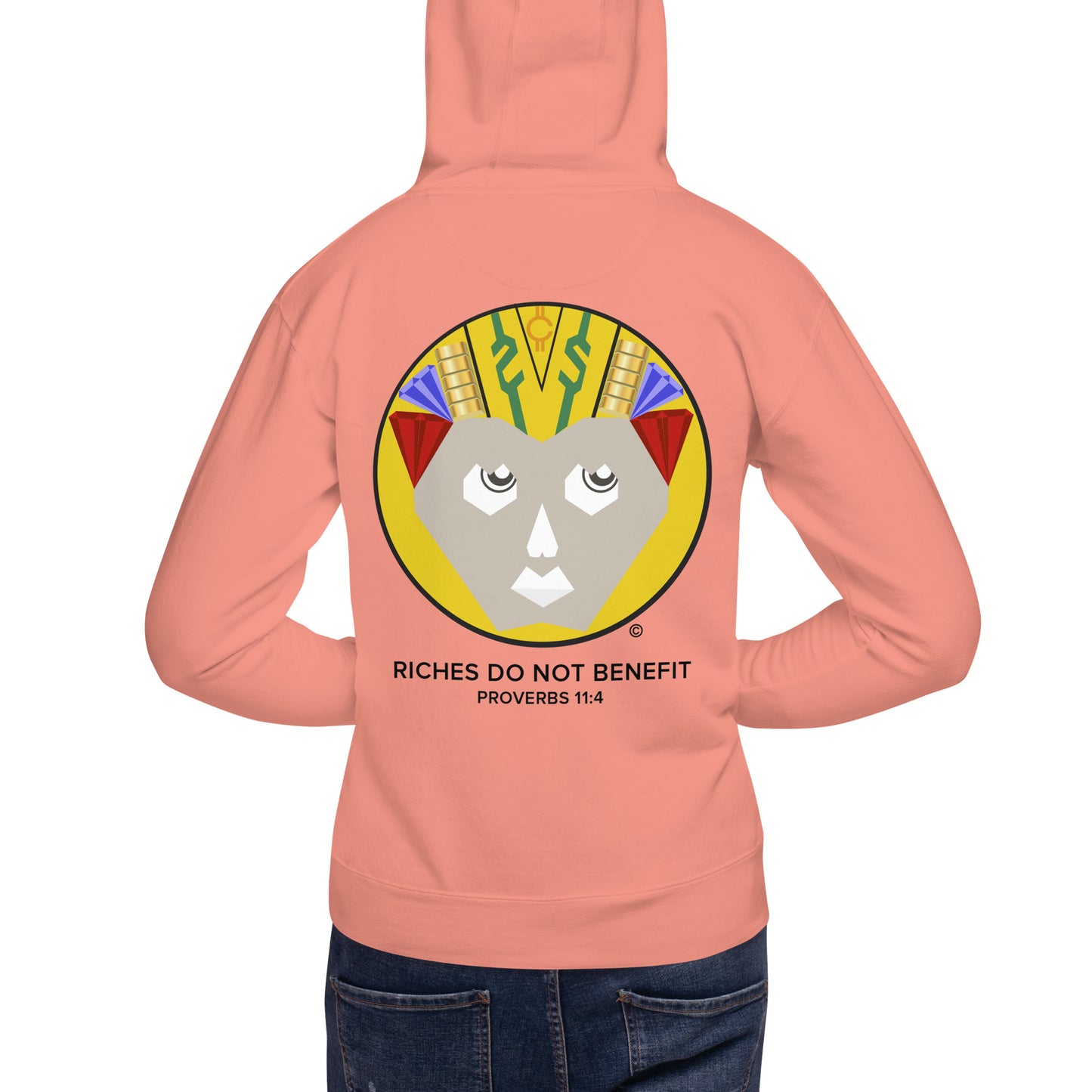 Riches Do Not Benefit Men's Hoodie