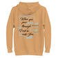 I Will Be With You Women's Hoodie
