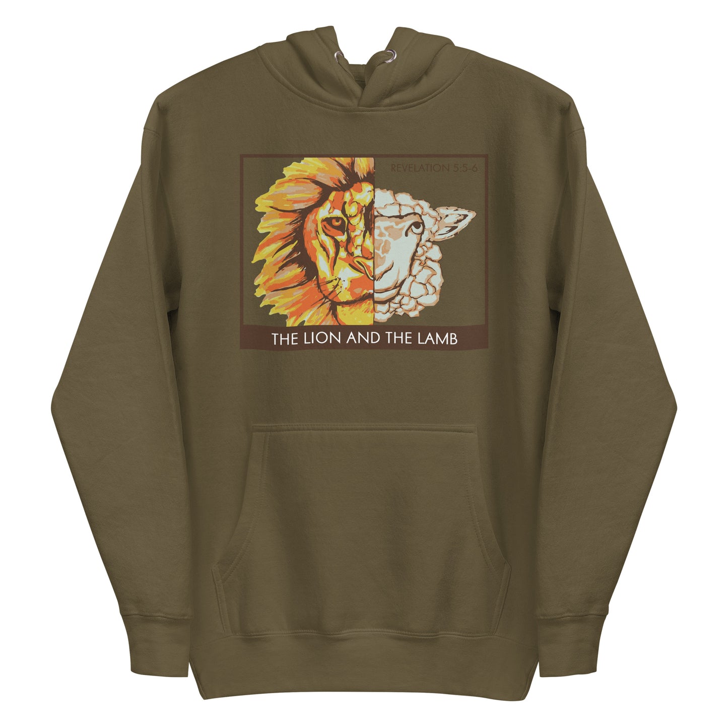 The Lion and the Lamb Men's Hoodie