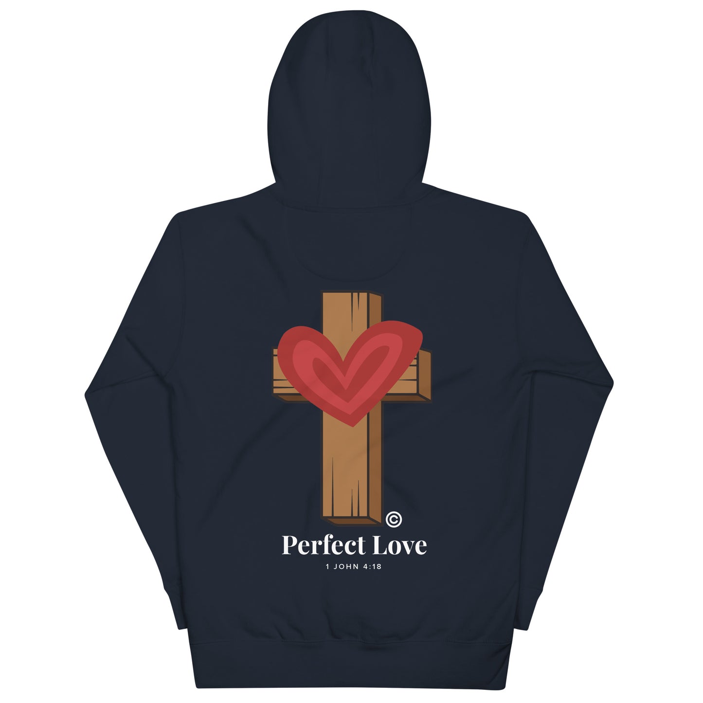 Perfect Love Dark-Colored Unisex Hoodie