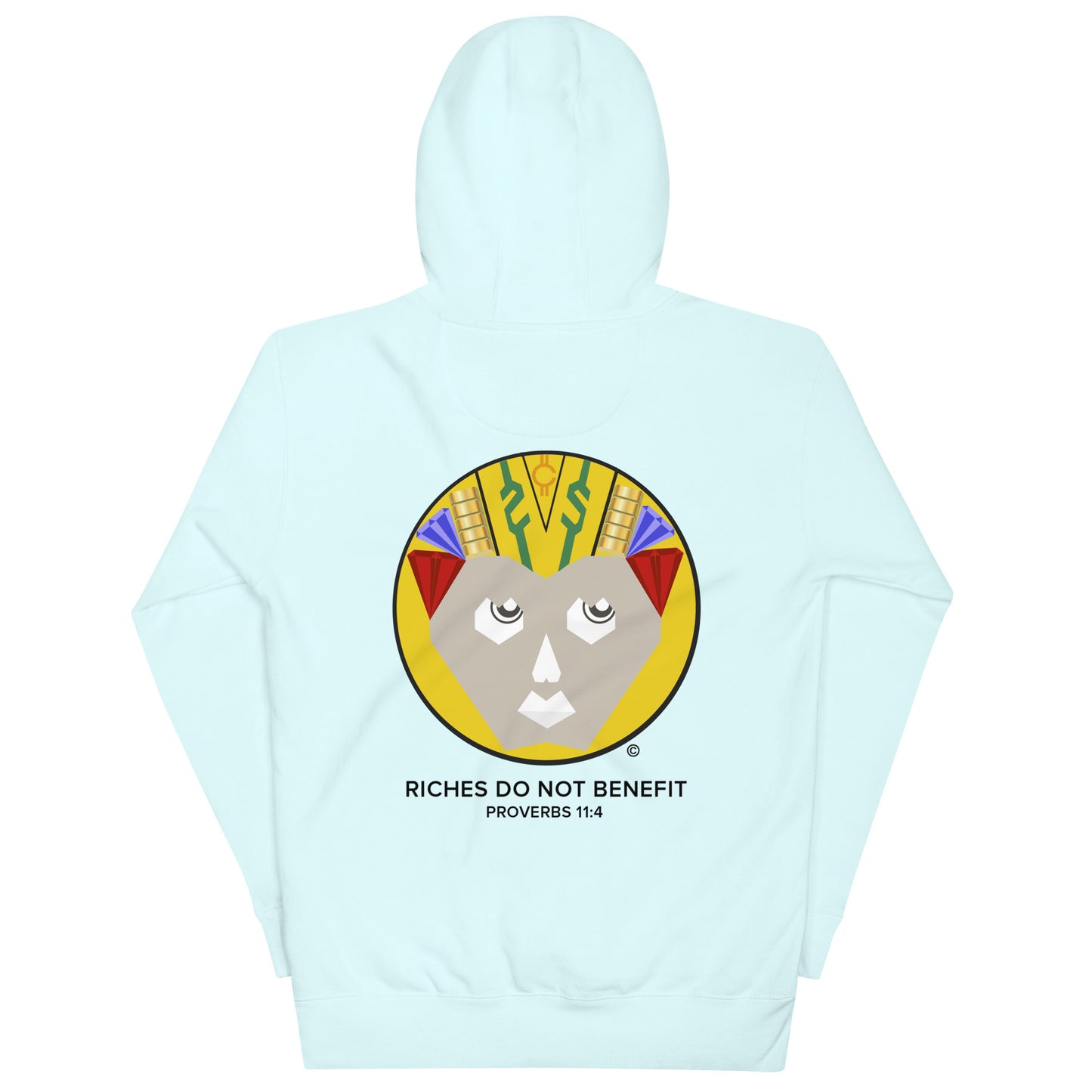 Riches Do Not Benefit Men's Hoodie