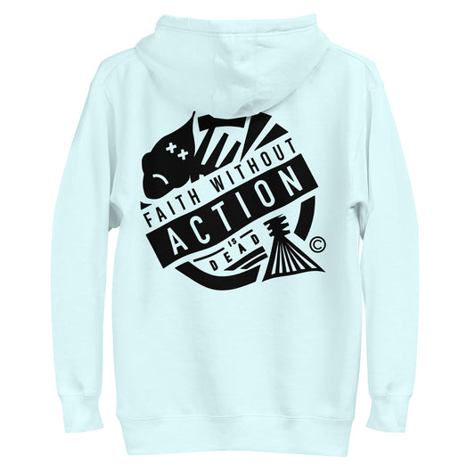 Faith Without Action Men's Hoodie