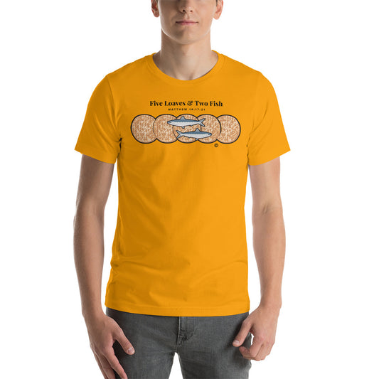 Five Loaves & Two Fish Short-Sleeve Unisex T-Shirt