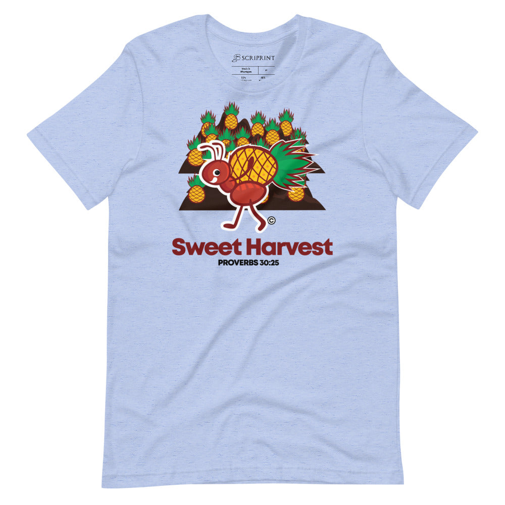 Sweet Harvest Light-Colored Short-Sleeve T-Shirt