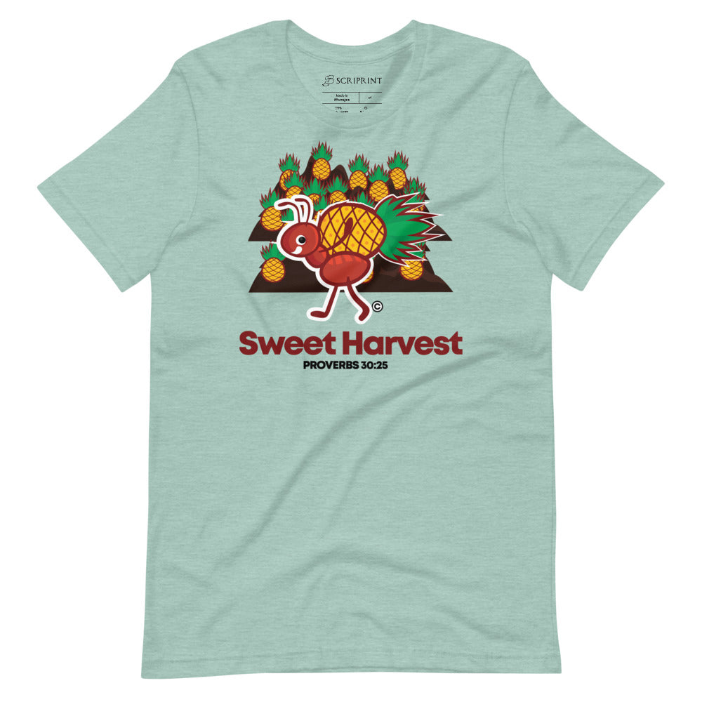 Sweet Harvest Light-Colored Short-Sleeve T-Shirt