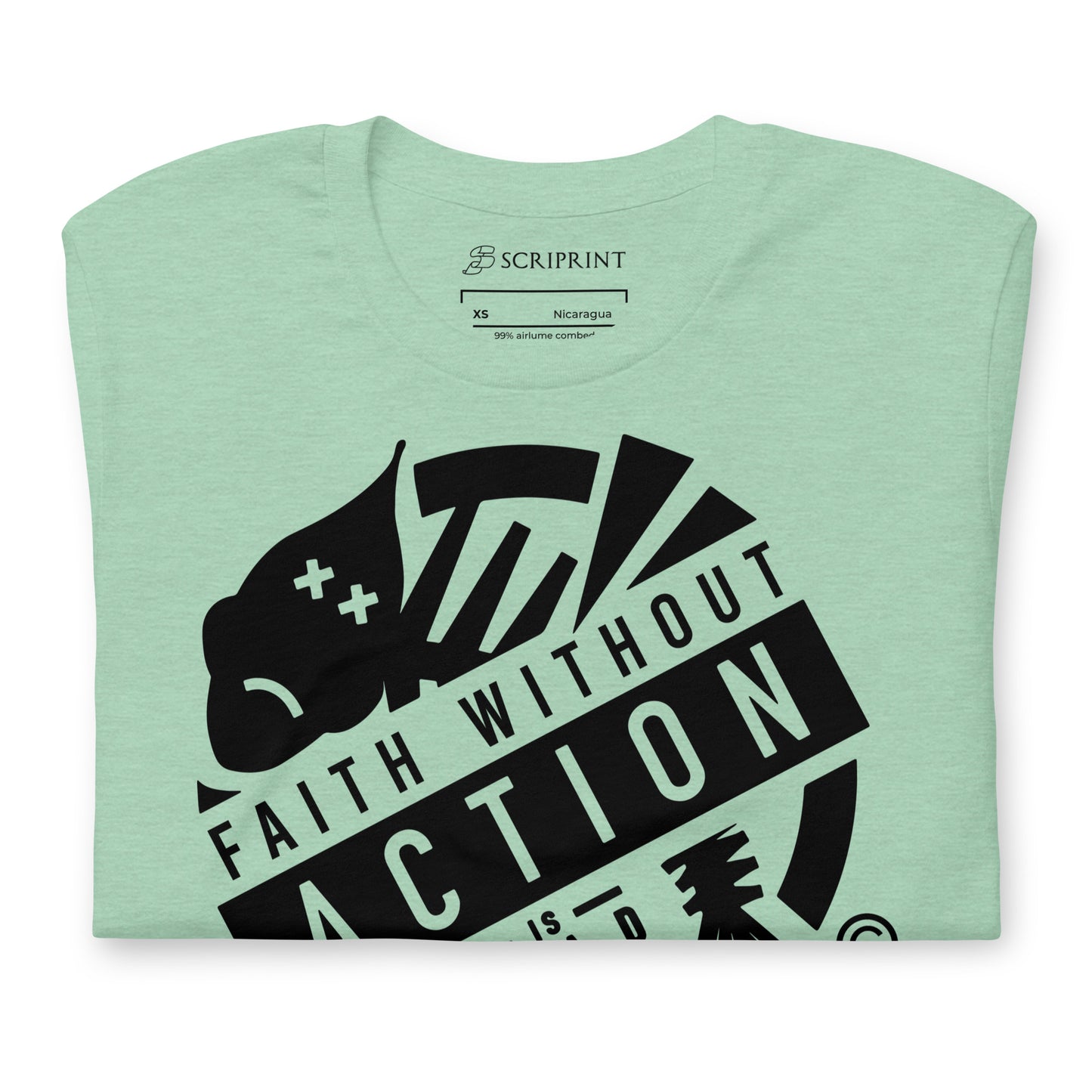 Faith Without Action Men's T-Shirt