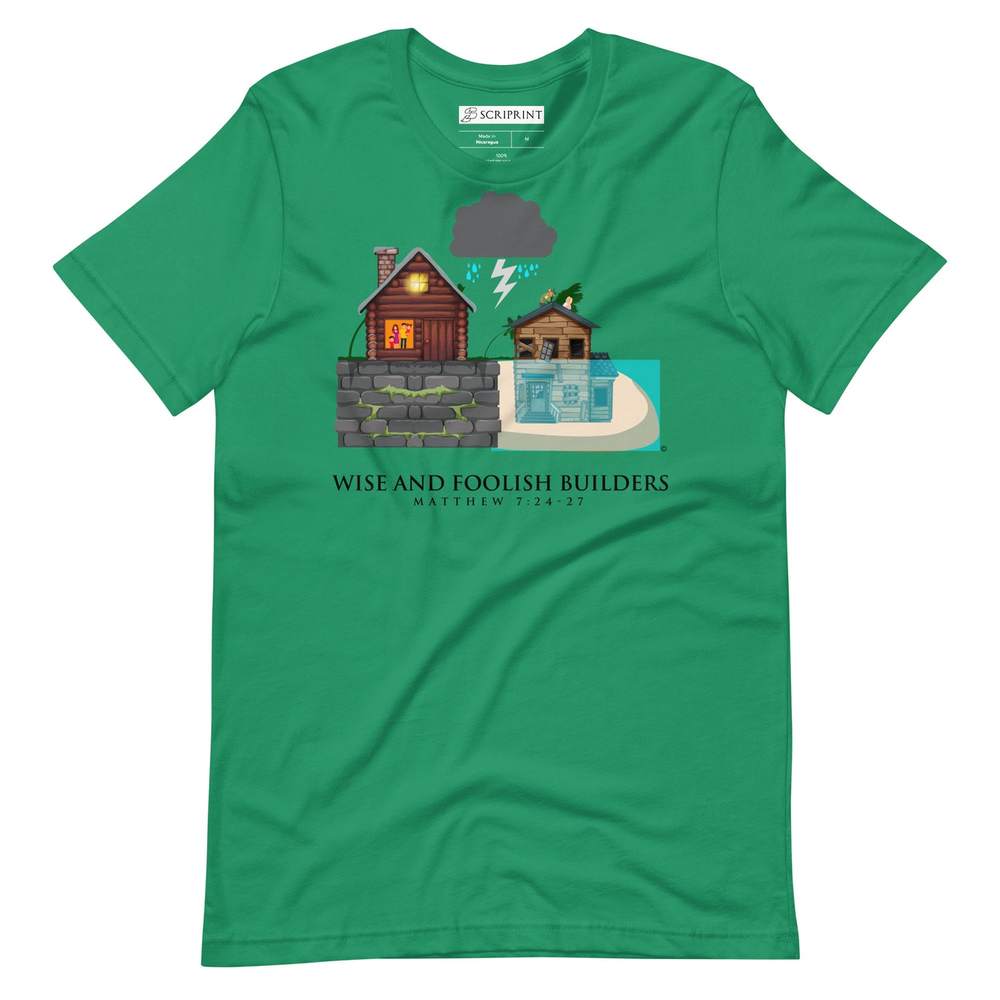 Wise and Foolish Builders Men's T-Shirt