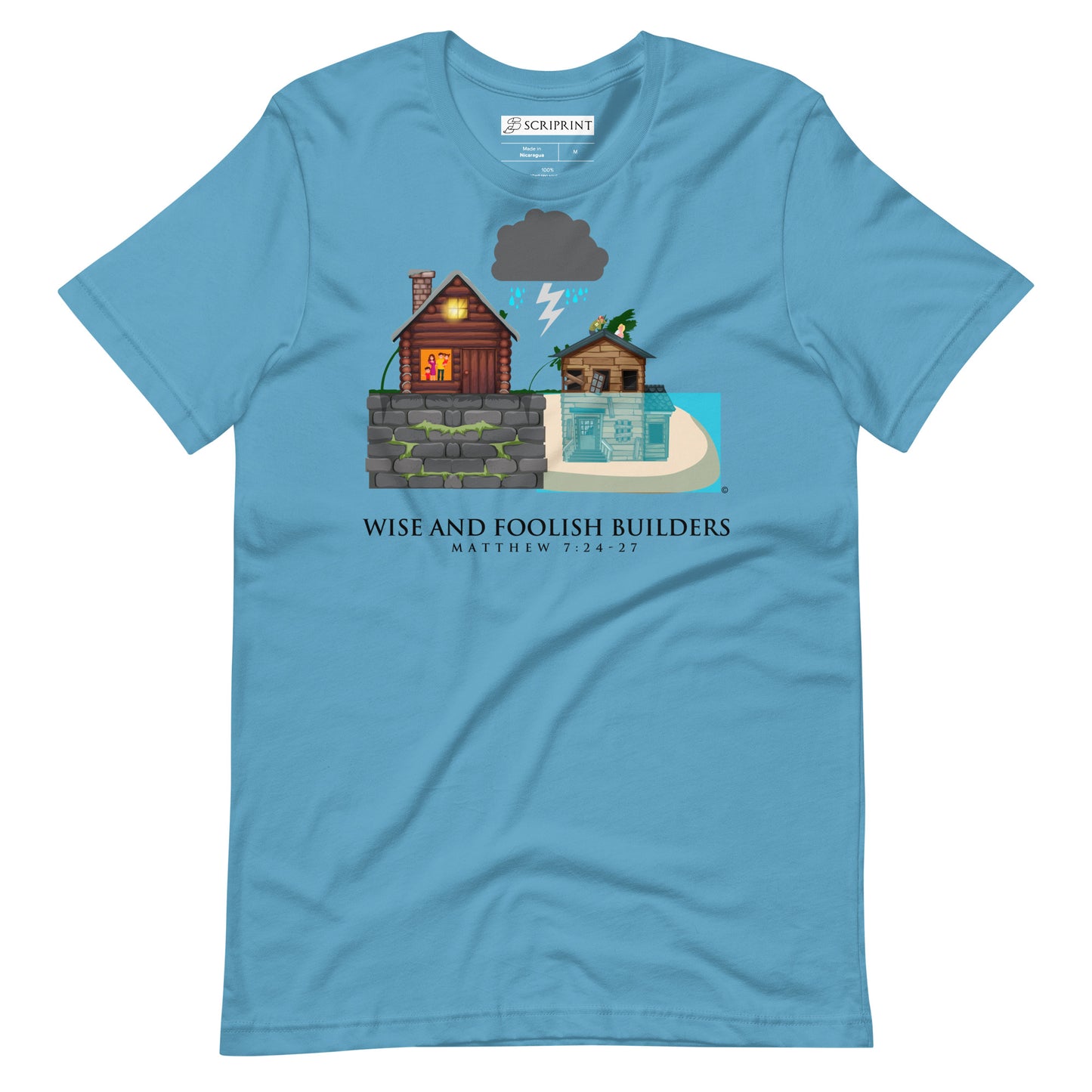 Wise and Foolish Builders Men's T-Shirt