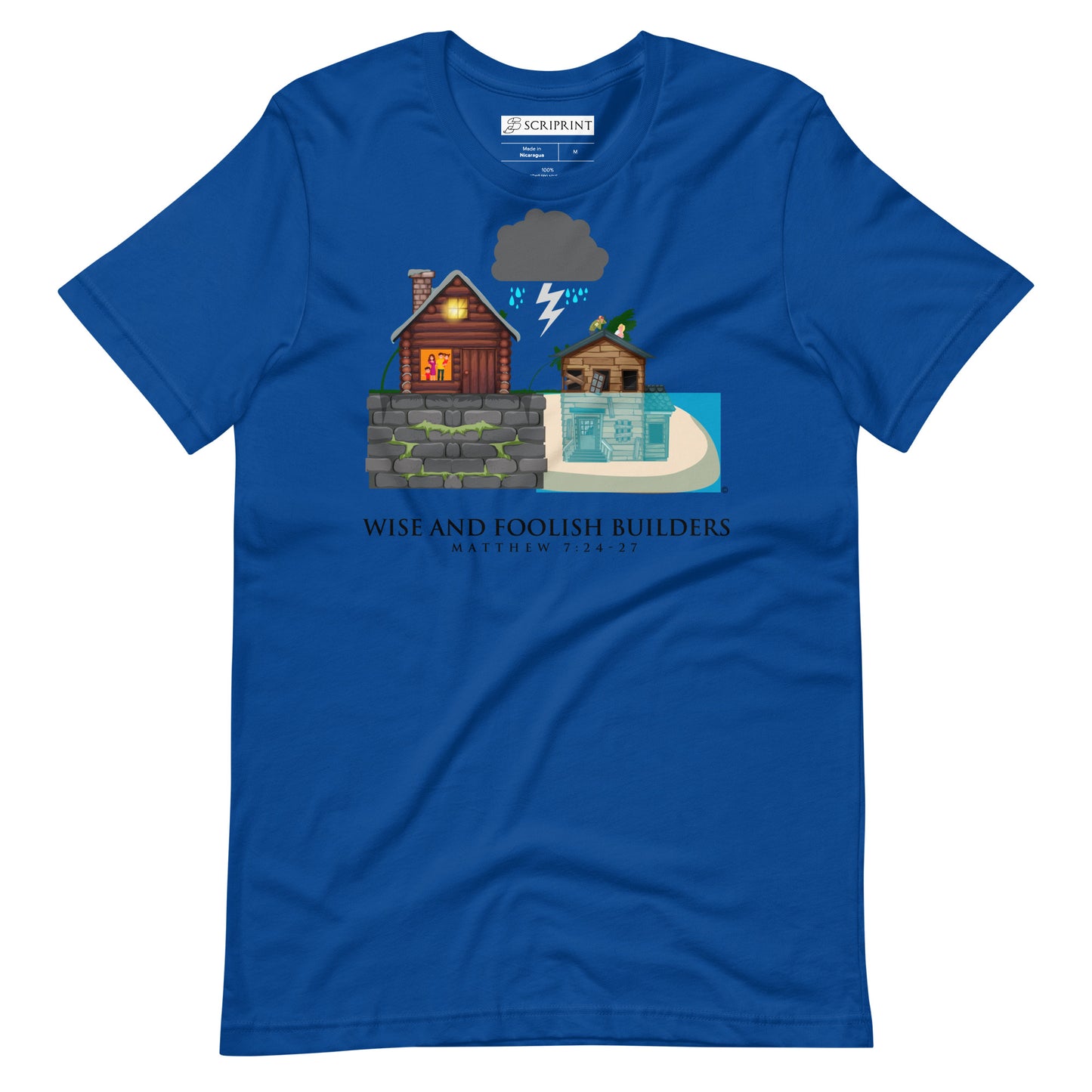 Wise and Foolish Builders Men's T-Shirt