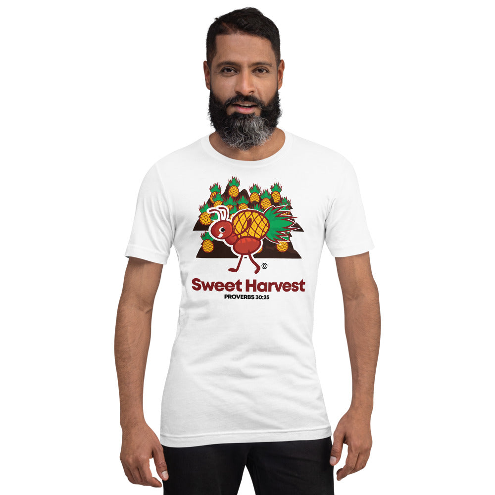 Sweet Harvest Light-Colored Short-Sleeve T-Shirt