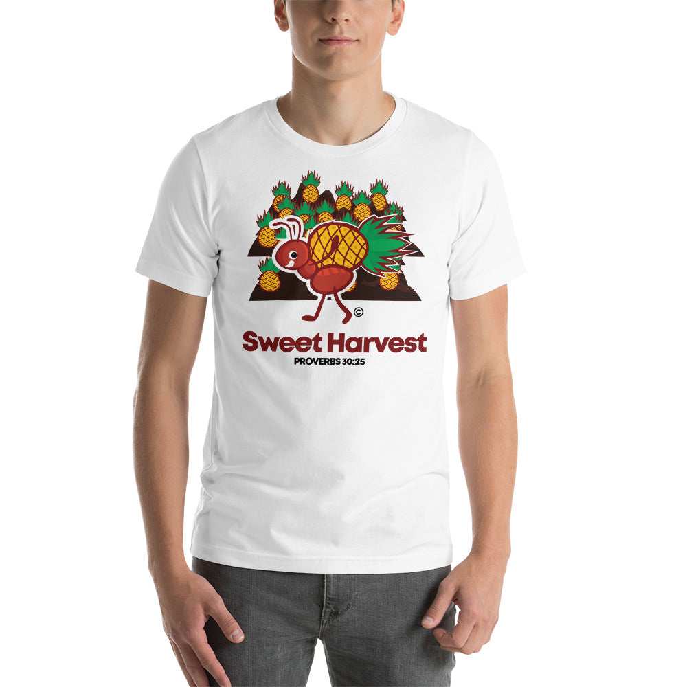 Sweet Harvest Light-Colored Short-Sleeve T-Shirt