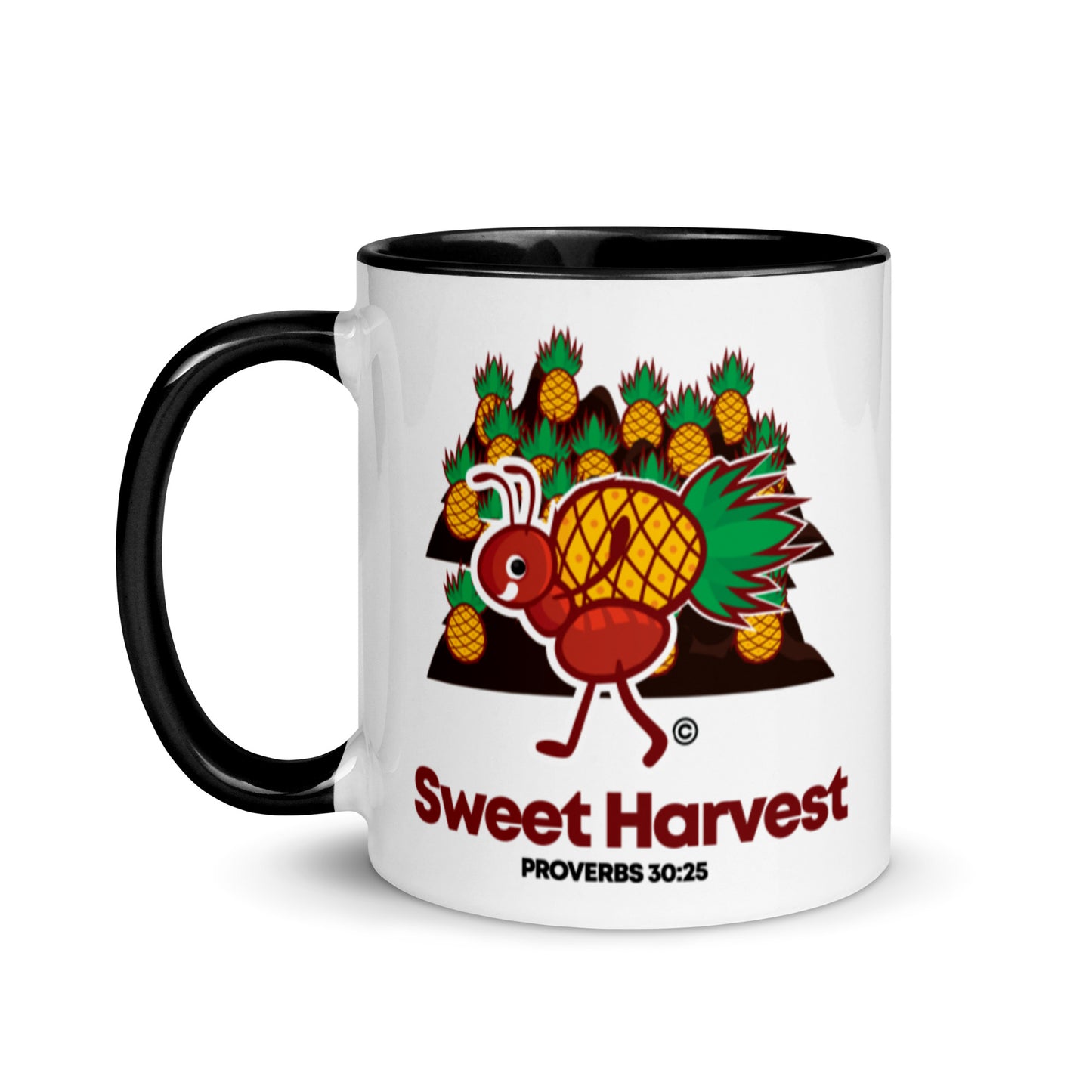 Sweet Harvest Mug with Color Inside