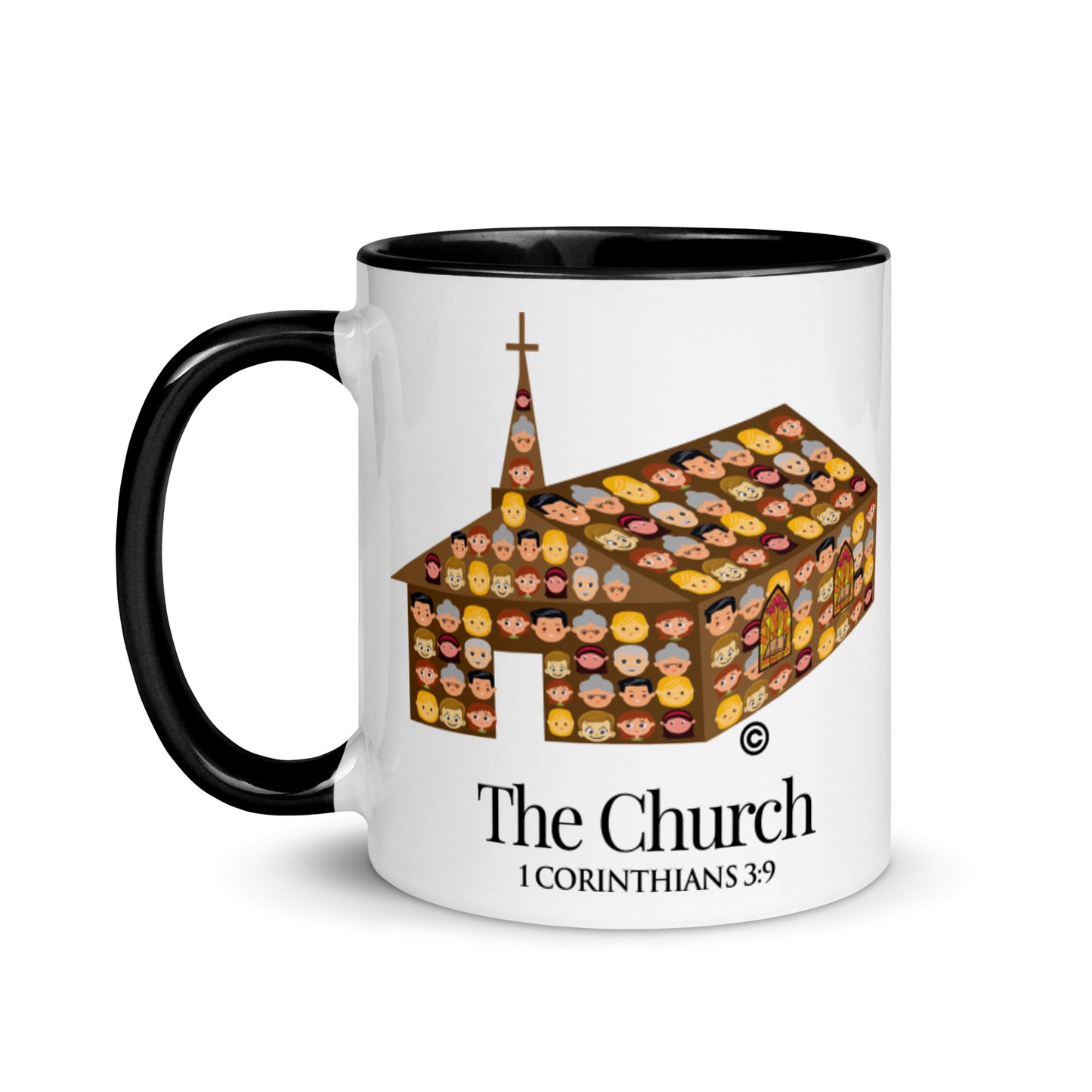 The Church Mug with Color Inside