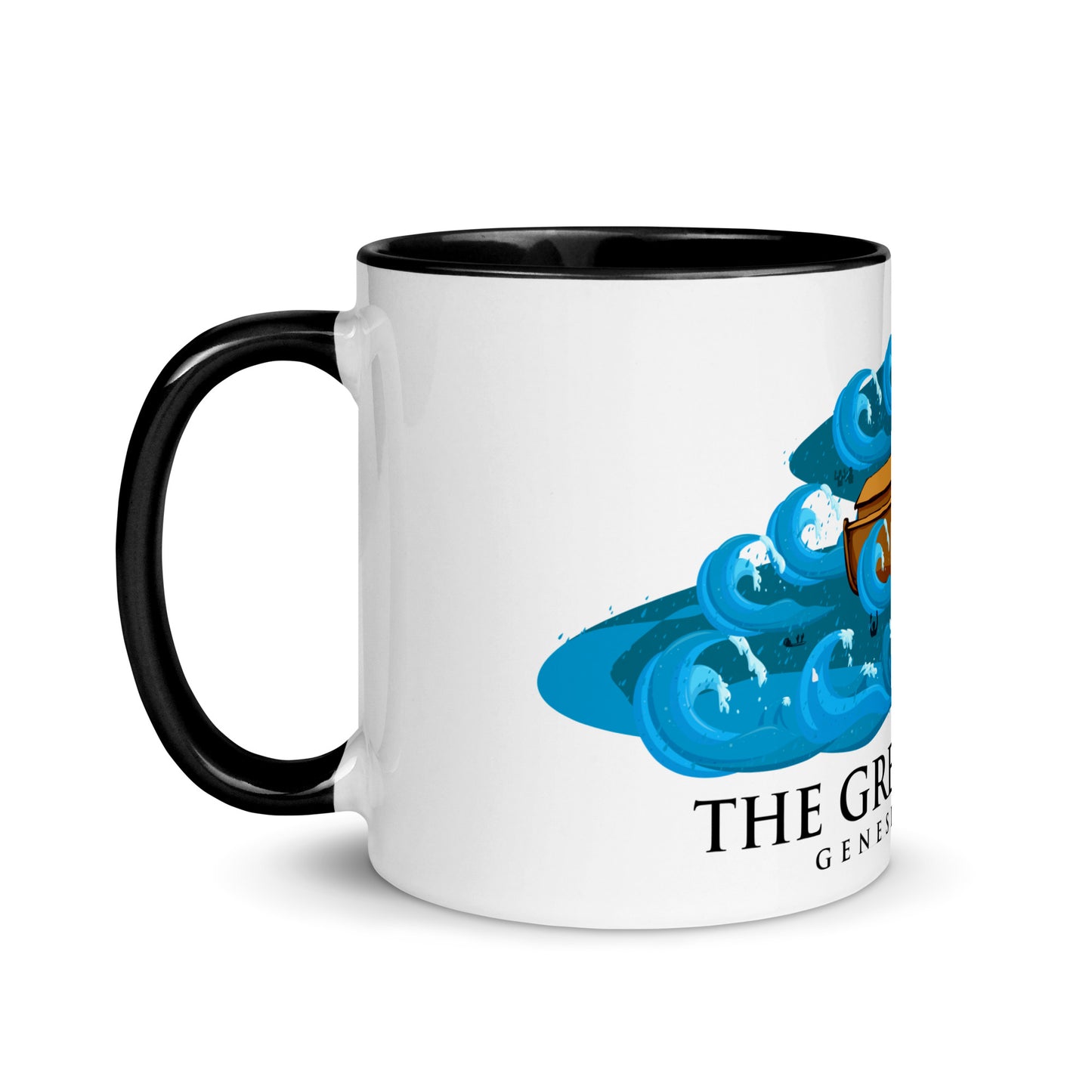 The Great Flood Mug with Color Inside